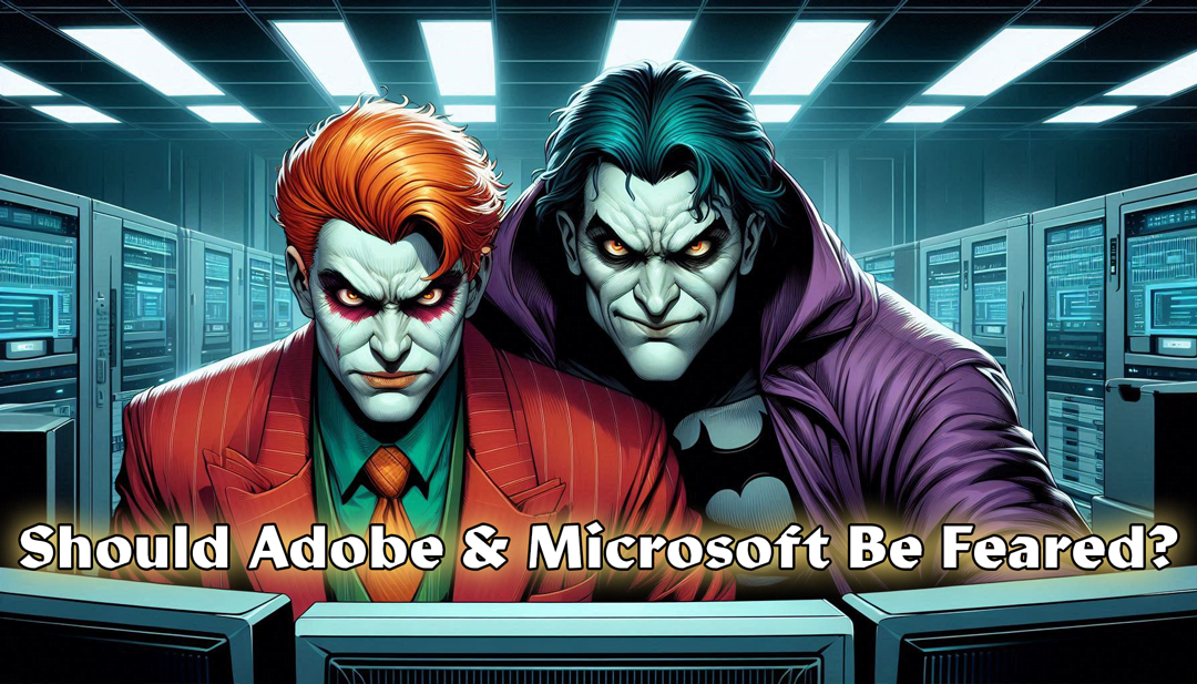 Are Adobe and Microsoft Villains?